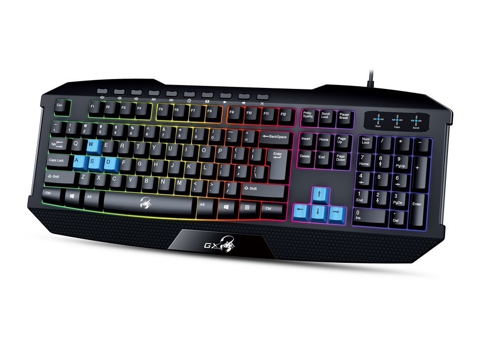 K215 Scorpion Gaming USB US crna tastatura