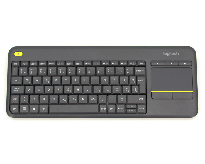 K400 Plus Wireless Touch YU crna tastatura