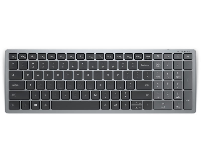 KB740 Pro Plus Compact Multi-device US wireless tastatura siva