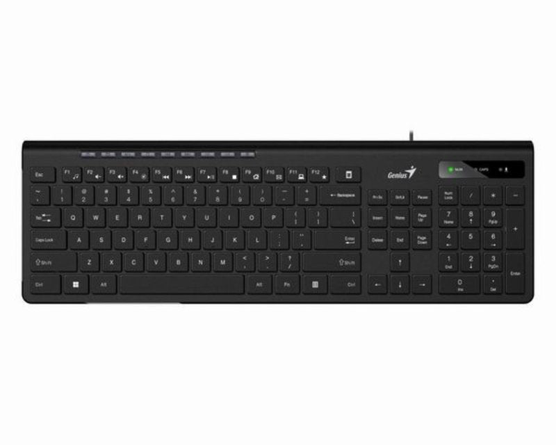 Slimstar 230II USB US crna tastatura