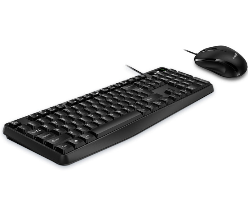 KM-170 USB US crna tastatura+ USB crni miš
