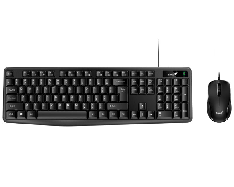 KM-170 USB YU crna tastatura+ USB crni miš