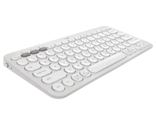 Pebble2 Wireless Combo US tastatura + miš bela
