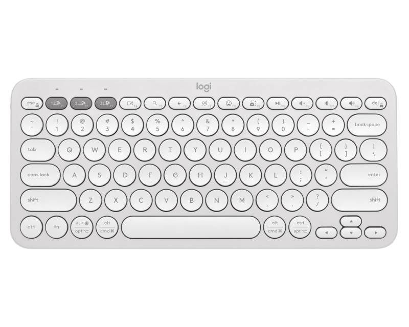 K380s Bluetooth Pebble Keys 2 US bela tastatura
