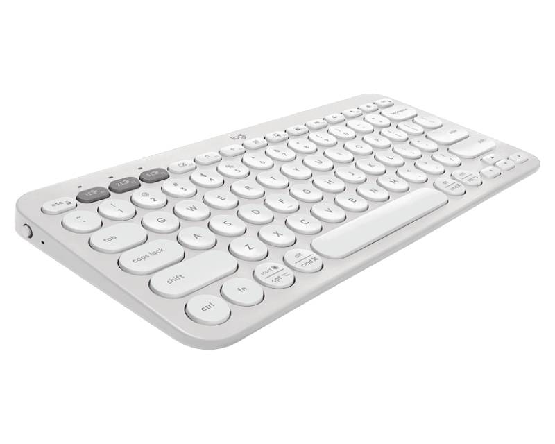 K380s Bluetooth Pebble Keys 2 US bela tastatura