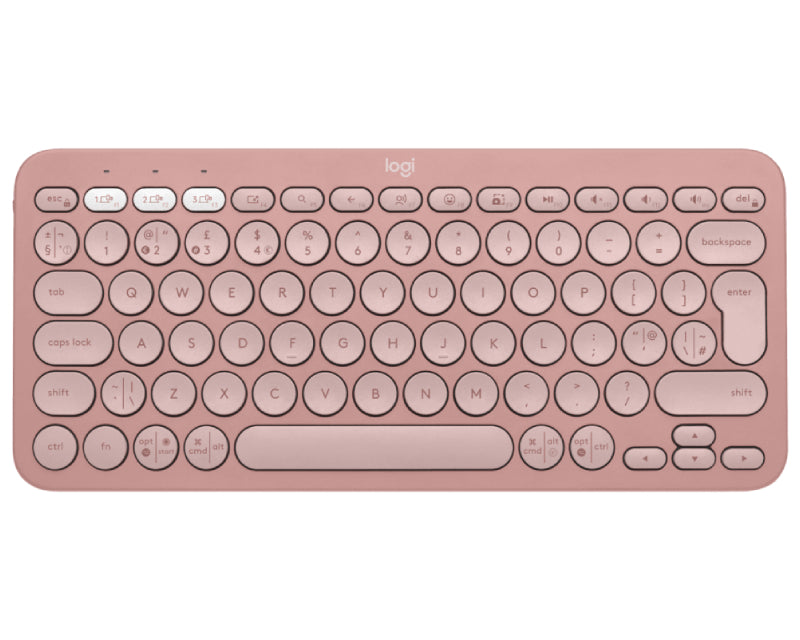 K380s Bluetooth Pebble Keys 2 US roze tastatura