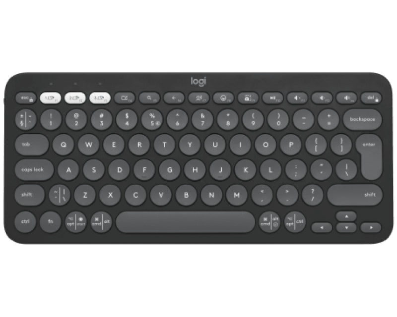 K380s Bluetooth Pebble Keys 2 US Graphite tastatura