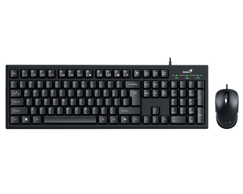 KM-100SE USB US crna tastatura+ USB crni miš