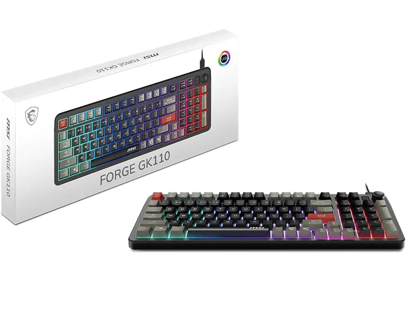 FORGE GK110 US RGB crna tastatura