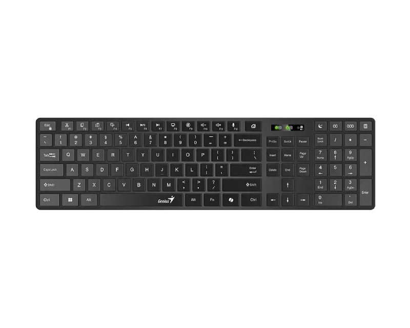 SlimStar 7250BT, AI, crna YU wireless tastatura