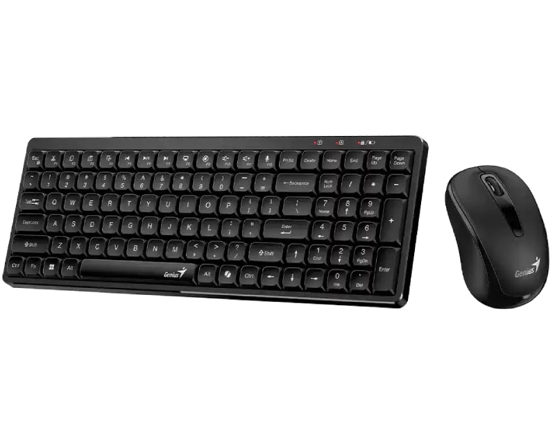 LuxeMate Q8100 Wireless USB YU crna tastatura + miš