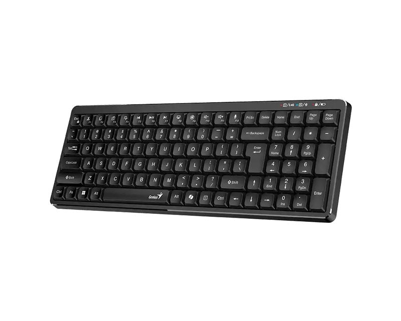 LuxeMate Q7100BT Wireless USB US crna tastatura