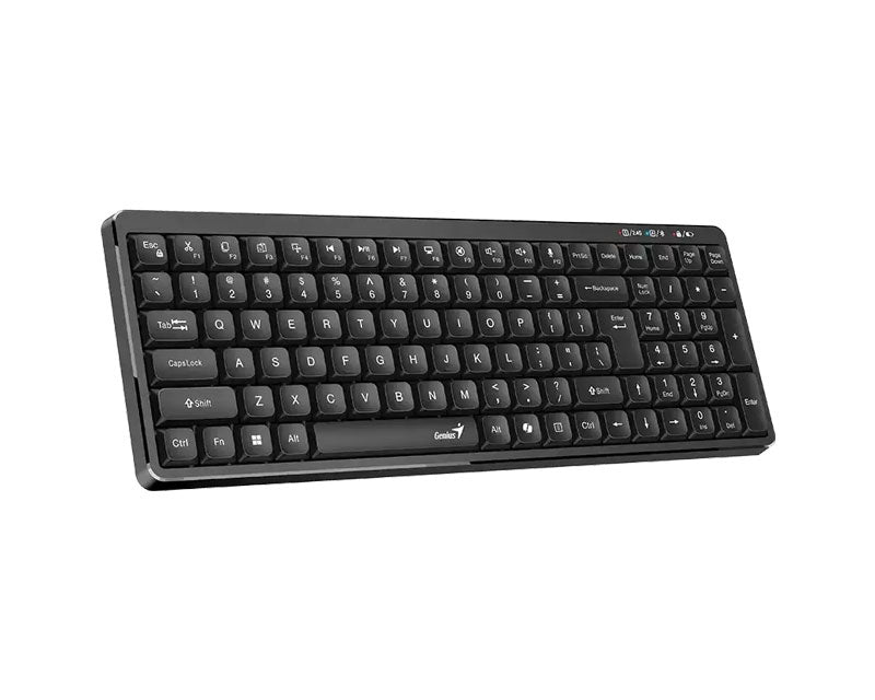LuxeMate Q7100BT Wireless USB US crna tastatura