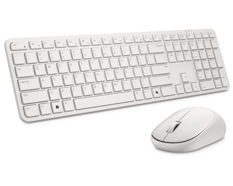 KM526 Pro 5 US tastatura + miš bela