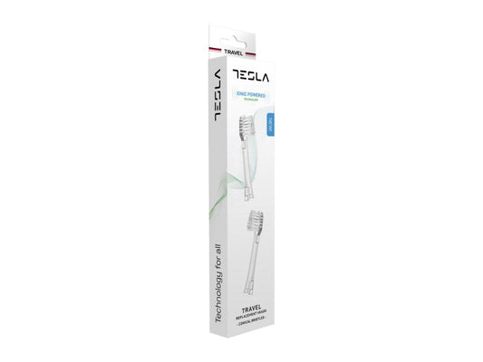 Zamenski nastavak za manuelnu cetkicu za zube TESLA TD13/soft flat/regular/bela