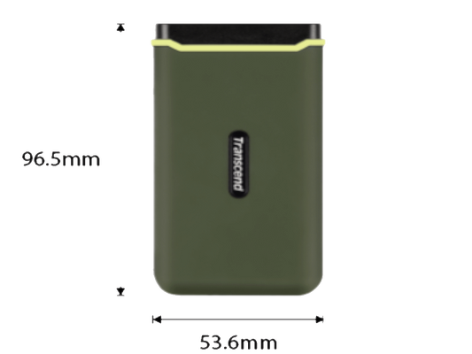 SSD TRANSCEND ESD380C 2000GB/eksterni/USB 3.2/type c/crna