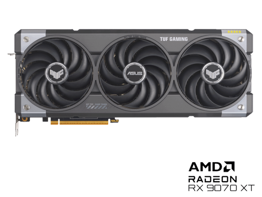 Graficka karta ASUS TUF-RX9070XT-O16G-GAMING AMD/16GB/GDDR7/128bit/crna