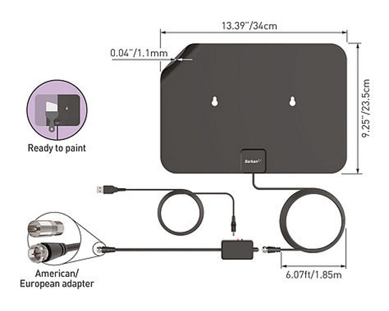 AU60A.B Pojačalo za HDTV Antena 96k