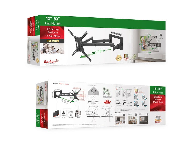 BM464XL LCD TV zglobni zidni nosač od 13 do 86 inča