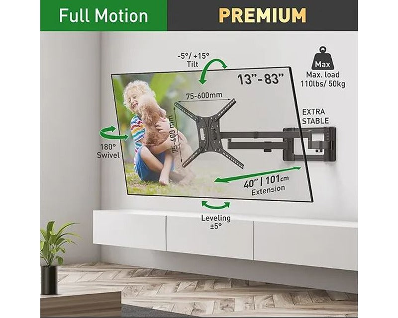 BM464XL LCD TV zglobni zidni nosač od 13 do 86 inča