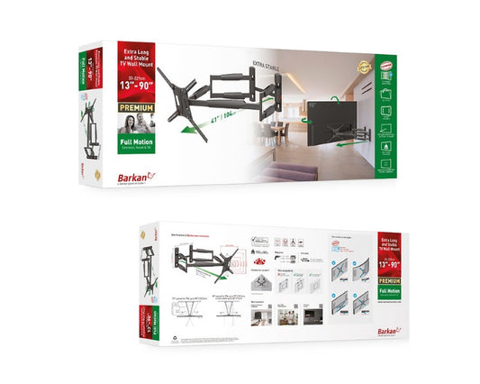 BM466XP LCD TV zglobni zidni nosač do 90 inča