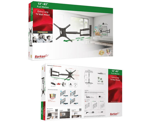BM443XL LCD TV zglobni zidni nosač od 13 do 86 inča