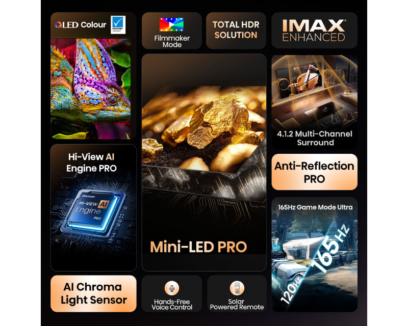 100 inča 100U8Q ULED Mini-LED 4K UHD Smart TV