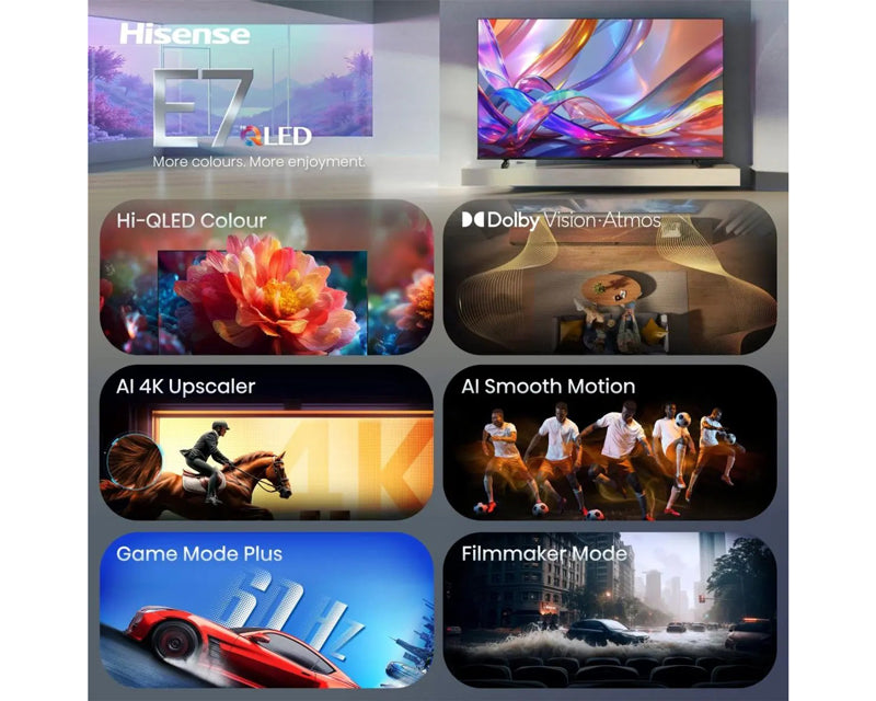 85 inča 85E7S Hi-QLED 4K UHD Smart TV