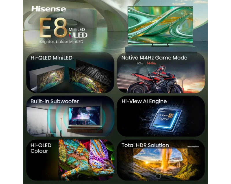 55 inča 55E8S ULED 4K UHD Smart TV