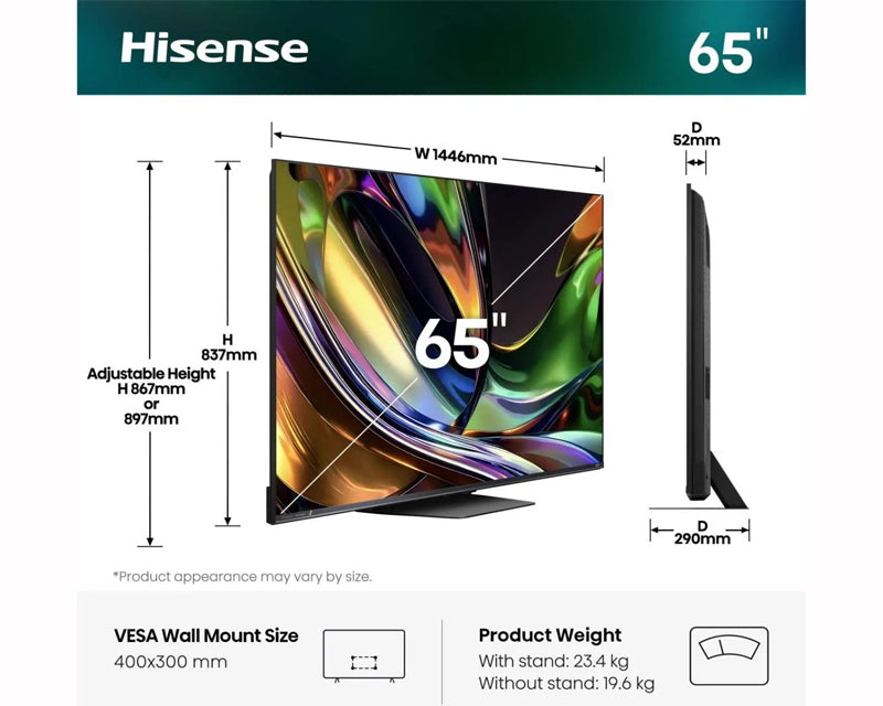 65 inča 65UR8S RGB Mini-LED 4K UHD Smart TV
