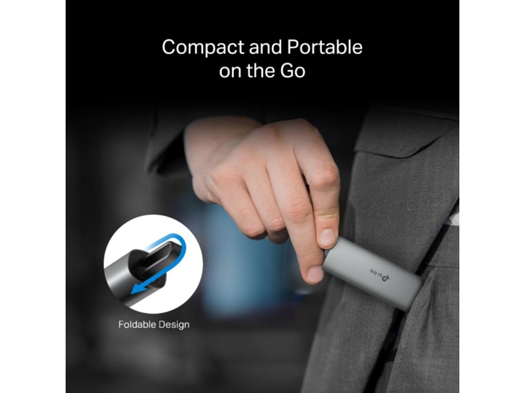 Adapter TP-LINK UE302C USB-C -> RJ45 2.5 Gigabit Ethernet Network