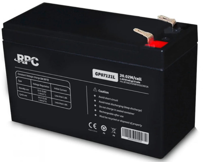 GP07121L baterija za UPS 12V 20.02W (BTVACFUOBTA1LCW01A)