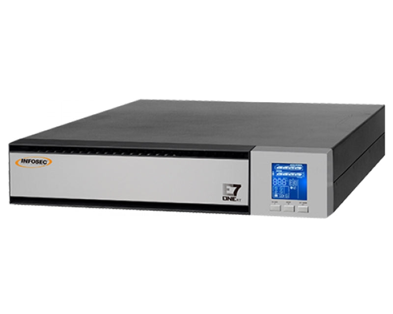 INFOSEC COMMUNICATION E7 One 1000 RT IEC UPS + Rack kit