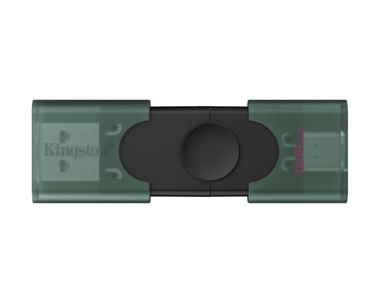 128GB DataTraveler Duo Gen2 3.2/USB flash DTDEG2/128GB  crni