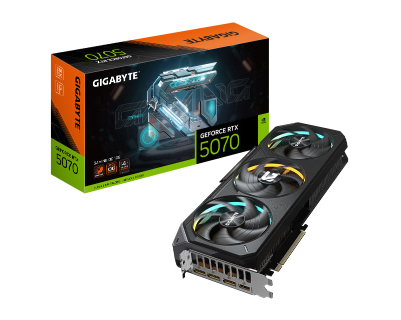 nVidia GeForce RTX 5070 GAMING 12GB 192bit GV-N5070GAMING OC-12GD rev 1.0 grafička karta