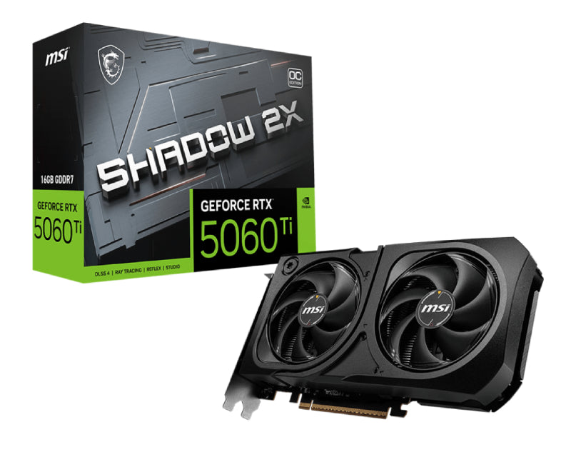 GeForce RTX 5060 Ti 16G SHADOW 2X OC PLUS grafička karta