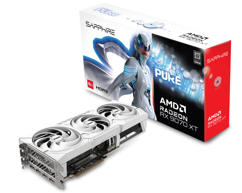 AMD Radeon RX 9070 XT 16GB 256bit PURE RX 9070 XT GAMING OC 16GB (11348-02-20G) grafička karta