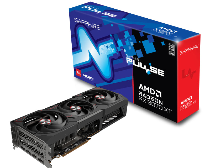AMD Radeon RX 9070 XT 16GB 256bit PULSE RX 9070 XT GAMING 16GB (11348-03-20G) grafička karta