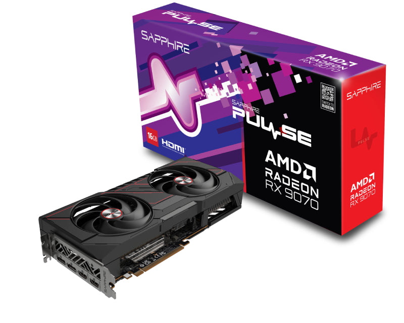 AMD Radeon RX 9070 16GB 256bit PULSE RX 9070 GAMING 16GB (11349-03-20G) grafička karta