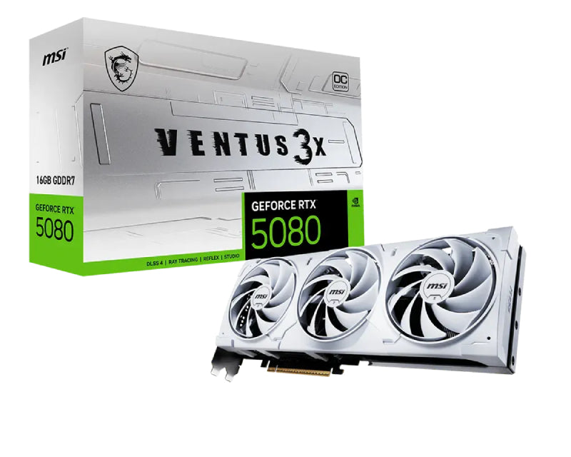 GeForce RTX 5080 16G VENTUS 3X OC WHITE grafička karta
