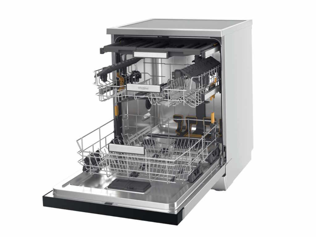 Sudomašina WHIRLPOOL W7F HS51 X/samostojeca/B/15 kompleta/59x60x85cm/inox