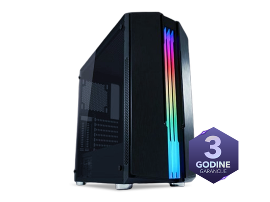 Racunar CTPC Advance Ryzen 5 5500/A520/16GB/1TB/RX7600/3Y/škola/igrice/graficki dizajn
