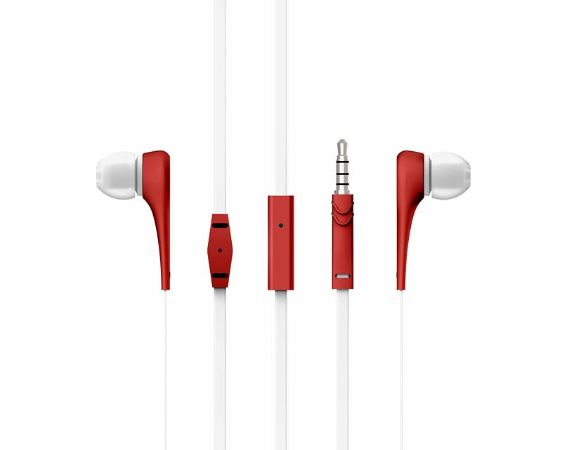 Style 1+ Red slušalice sa mikrofonom crvene (M44600)