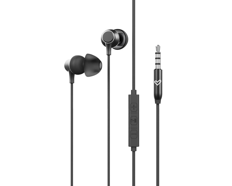 Metallized Black slušalice sa mikrofonom crne (M45672)