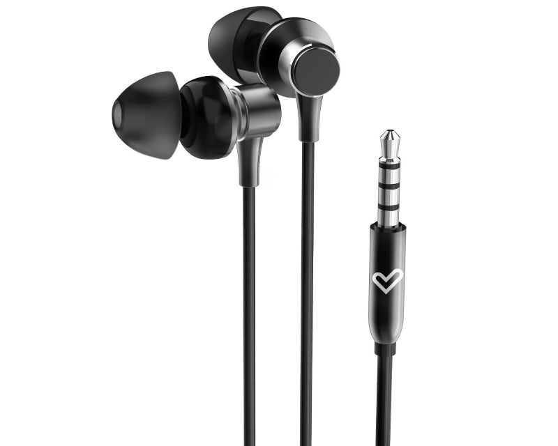 Metallized Black slušalice sa mikrofonom crne (M45672)
