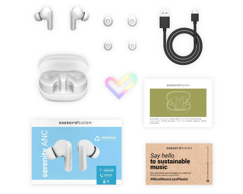 White Serenity ANC slušalice bele (M45920)