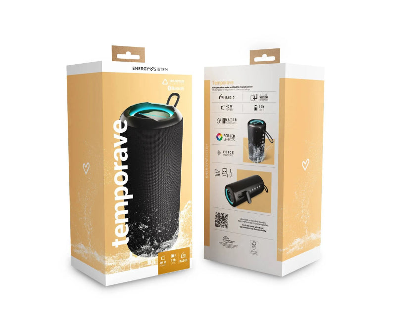 Space TempoRave zvučnik crni (M45783)