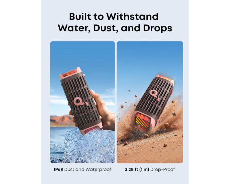 Soundcore Boom 3i 50W prenosni bluetooth IP68 zvučnik braon