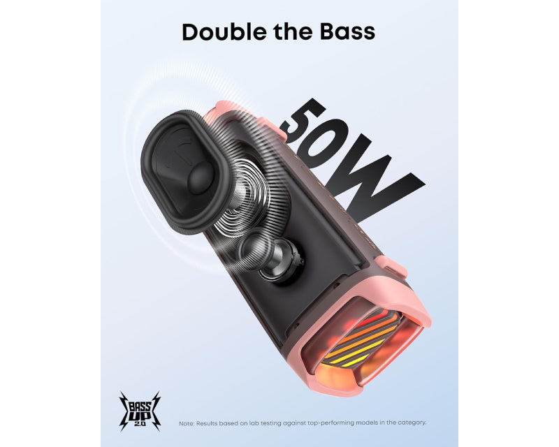 Soundcore Boom 3i 50W prenosni bluetooth IP68 zvučnik braon