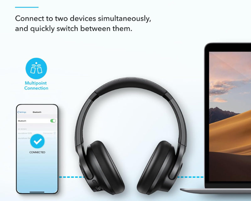 Soundcore Q20i ANC BT slušalice crne